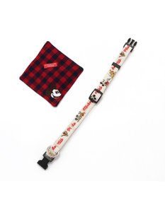 PET PARADISE ディズニー ミッキーマウス プルート  散歩柄首輪【Ｓ】 小型犬