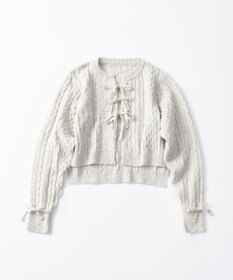 TRICOTE ケーブルニットトップス