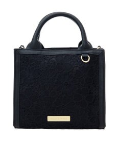 Maison de FLEUR EC限定フラワーレース2Wayスクエアトートバッグ