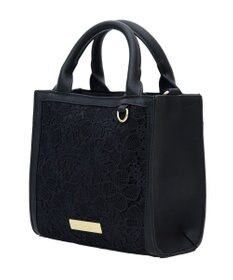 Maison de FLEUR EC限定フラワーレース2Wayスクエアトートバッグ