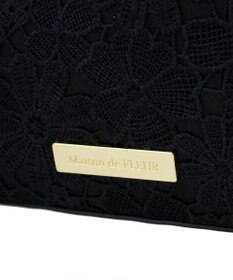 Maison de FLEUR EC限定フラワーレース2Wayスクエアトートバッグ