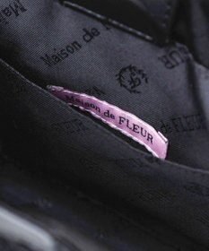 Maison de FLEUR EC限定フラワーレース2Wayスクエアトートバッグ