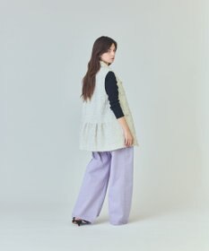 GRACE CONTINENTAL ドロストウエストデニムパンツ