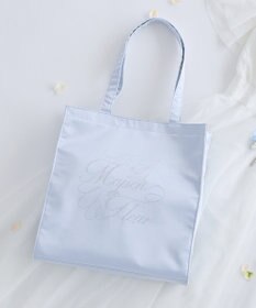 Maison de FLEUR サテンラインストーントートバッグ