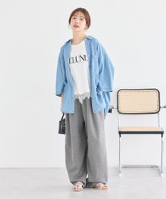 earth music&ecology イージーコクーンパンツ
