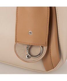 UNBILLION カシュカシュ cachecache / キーチャーム付きラウンドミニ2wayトート