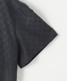 自由区 エンブロイダリーローン Tブラウス