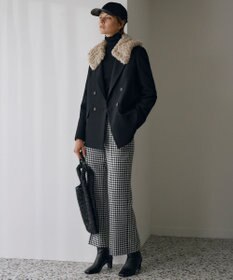 ICB 【CLASSY.1月号掲載・新色追加・洗える】エクストラファインメリノ タートルネックプルオーバー