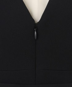 GRACE CONTINENTAL シアーラッフルロングドレス