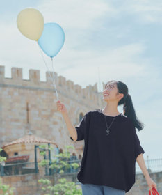 Tiaclasse L 【おのののかさん着用】冷凛(ひやりん)カノコドルマンスリーブカットソー