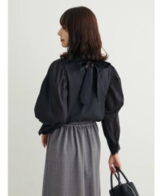 Green Parks ・ＥＬＥＮＣＡＲＥ　ＤＵＥ　バックリボンブラウス
