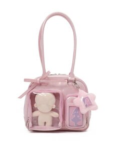 WEGO 【痛バ＆推し活】きらふわティンクルぬい痛ボストンバッグ