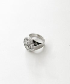 WEGO Mラインストーンステンレスリング