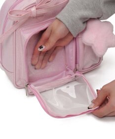 WEGO 【痛バ＆推し活】きらふわティンクルぬい痛ボストンバッグ