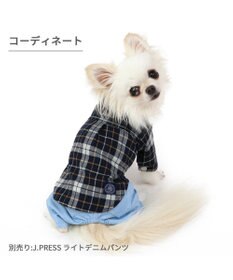 PET PARADISE J.PRESS  ビエラチェック シャツ 【小型犬】