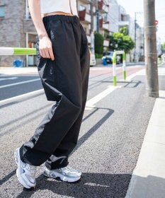 WEGO ナイロンイージーパンツ