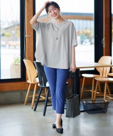 Tiaclasse L 【おのののかさん着用】冷凛(ひやりん)カノコドルマンスリーブカットソー