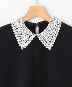 組曲 S 【2WAY】レース襟フレンチテリー カットソー