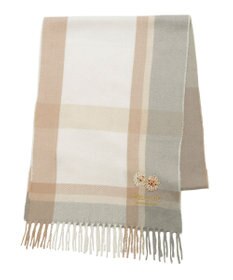 MOONBAT 【FUDGE11月号掲載】PAUL & JOE ACCESSOIRES クリザンテーム刺繍ムースタッチマフラー（パッケージ入り）