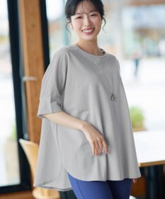 Tiaclasse L 【おのののかさん着用】冷凛(ひやりん)カノコドルマンスリーブカットソー