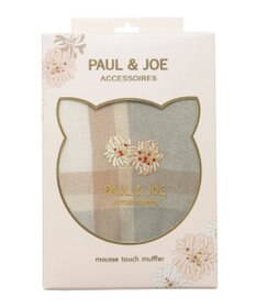 MOONBAT 【FUDGE11月号掲載】PAUL & JOE ACCESSOIRES クリザンテーム刺繍ムースタッチマフラー（パッケージ入り）