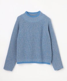 ANY L 【5色展開】バイカラーMIXニット