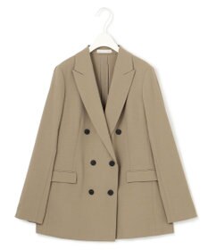 ICB L ウール2WAYストレッチ ダブルブレストジャケット