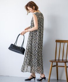 23区 【洗える】Ratti アブストラクトプリント ワンピース