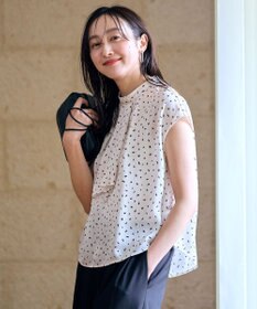 ANY ボウタイブラウス