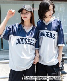 WEGO 【ユニセックス着用ITEM】別注MLBメッシュゲームグラフィックT（SS）
