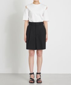 NAVE 【Nave】ウールポリエステルツイル ショートパンツ