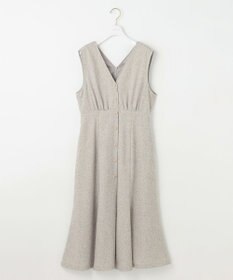 ANY SIS 【洗える】ツイーディマーメイド ジャンパースカート