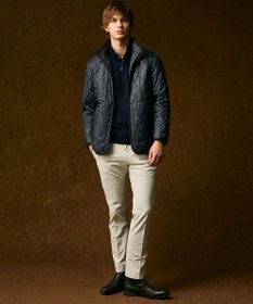 JOSEPH ABBOUD 【ストレッチ/パウダータッチ/撥水/JAPANファブリック】アーティローザストレッチ パンツ