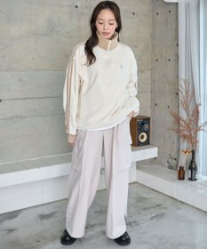WEGO 【ユニセックス着用ITEM】USPOLOフリースハーフジッププルオーバー