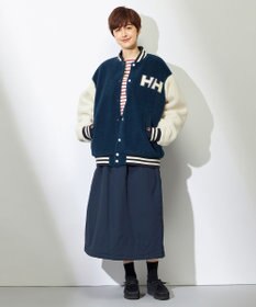 HELLY HANSEN 【リバーシブル・保温・ECO素材】ファイバーパイルリバーシブルバーシティージャケット