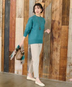 ANY any HEAT テーパードパンツ