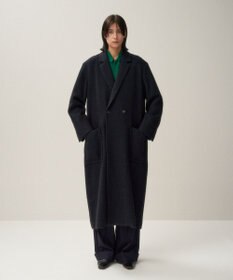 ATON BABY ALPACA | ロングテーラードコート