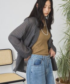 AMERICAN HOLIC シアーストライプジャケット