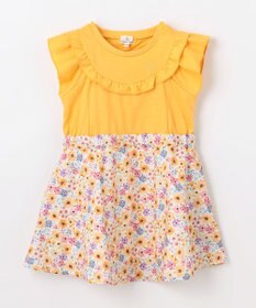 組曲 KIDS 【90-100㎝】サマーフラワー ワンピース