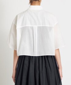 NAVE 【Nave 　洗える】シアークロップド シャツ