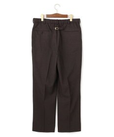 J.PRESS MEN 【J.PRESS ORIGINALS】【UNISEX】Polyester Sharkskin Piped Stem Nontuck Slacks