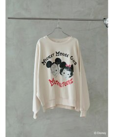 Green Parks ミッキーマウス・クラブ／フェイス裏起毛プルオーバー