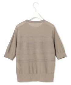 ICB 【洗える】 レースパターン ニット