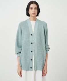 ATON COTTON SILK | Vネックカーディガン