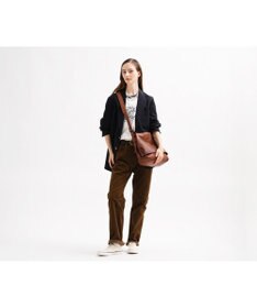 genten ホースレザーバッグA4ショルダー