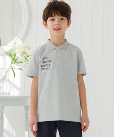 J.PRESS KIDS 【100-130cm】T/C ライト カノコ 半袖ポロシャツ