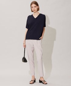 ICB L 【洗える】VIS/NYハイゲージ Vネックプルオーバー