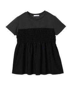 Green Parks シャーリングサテンドッキングプルオーバー