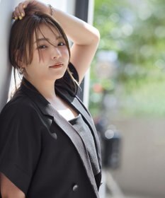UNFILO 【野呂佳代さん着用】TENNEN TOUCH COOL ハーフスリーブ ジャケット