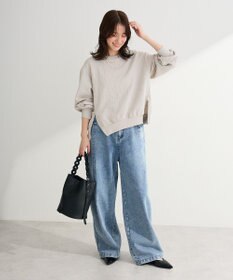 Green Parks コクーンシルエットデニムパンツ